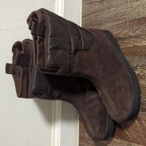 Lands' end suede waterproof snow boot